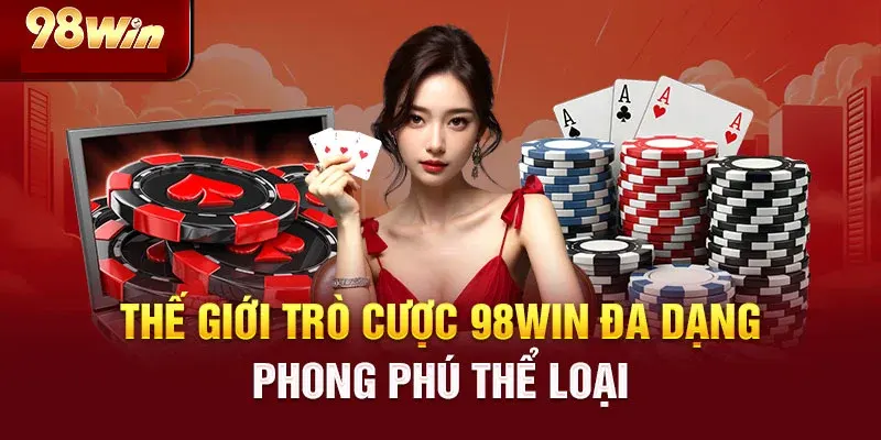 98WIN và kho game cực kỳ đồ sộ cho hội viên khám phá