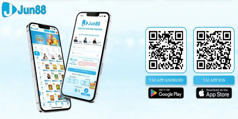 Tải app JUN88 để tận hưởng tối đa không gian cá cược đỉnh cao