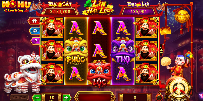 Cách Chơi Lân Hái Lộc & Bí Quyết Rinh Jackpot Khủng 1 Đồ họa đẹp, dễ chơi với mọi lứa tuổi