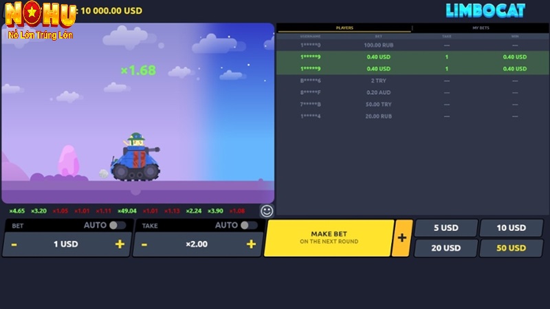 Đồ họa đẹp -đơn giản, dễ chơi dễ trúng thưởng